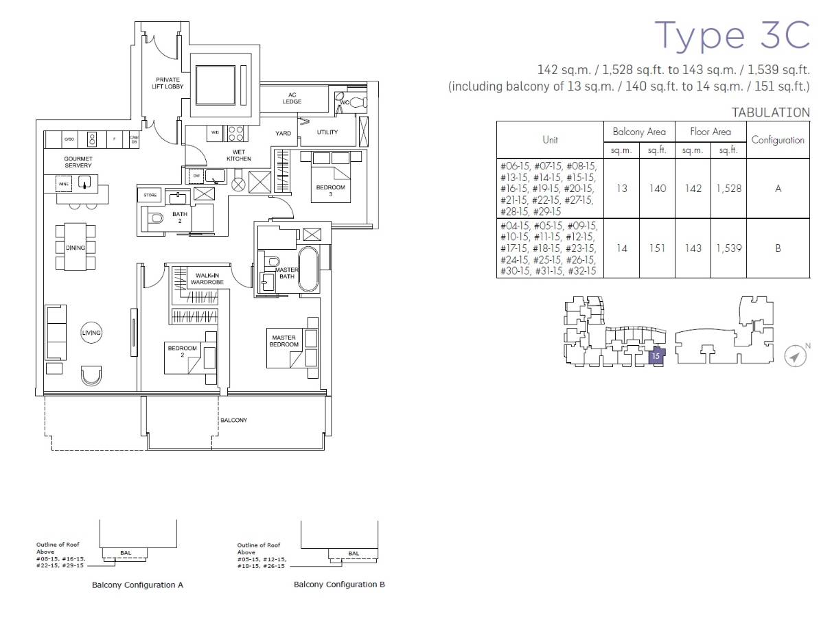 Marina One Residences floor plan