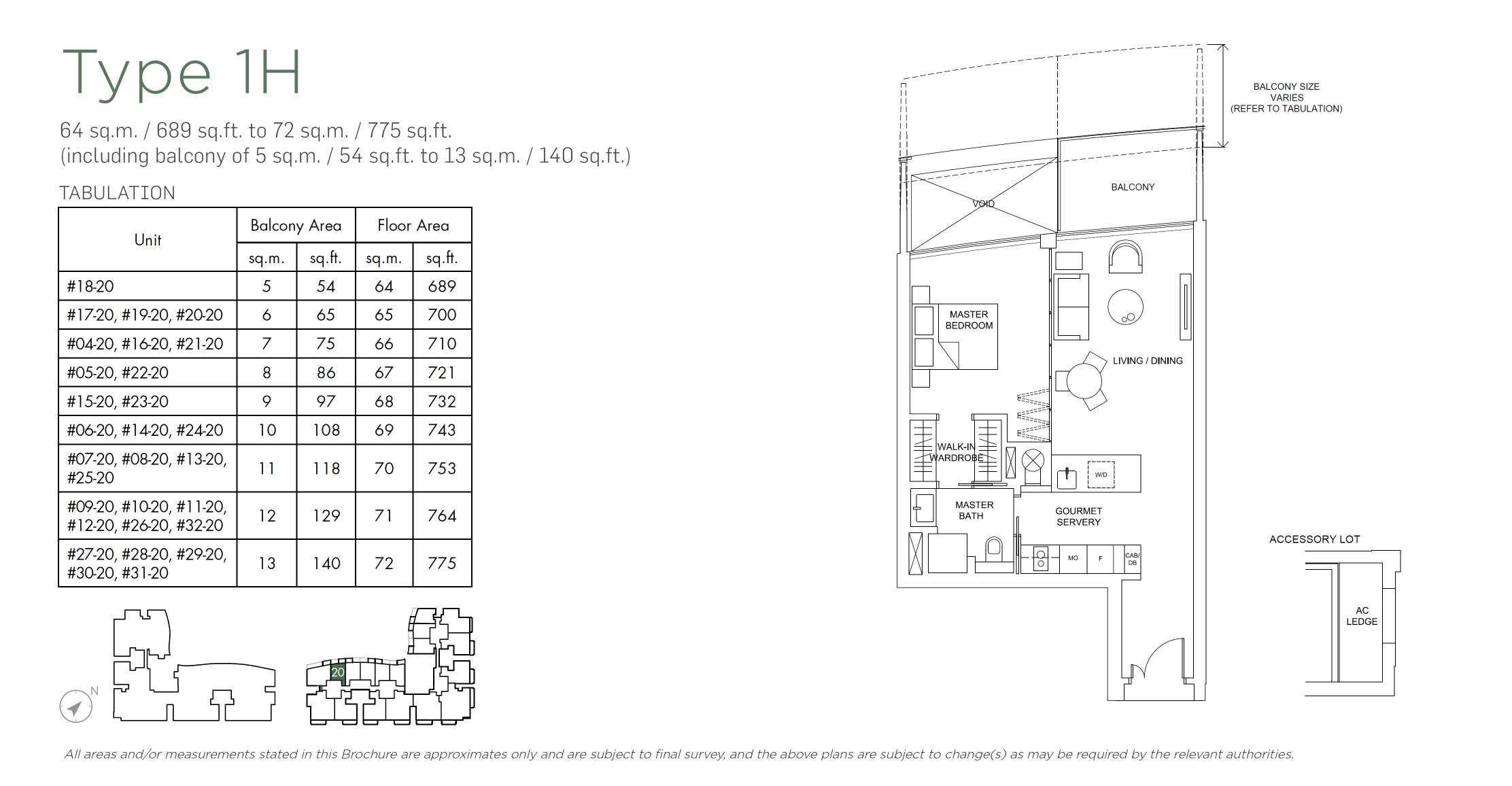 Marina One Residences floor plan