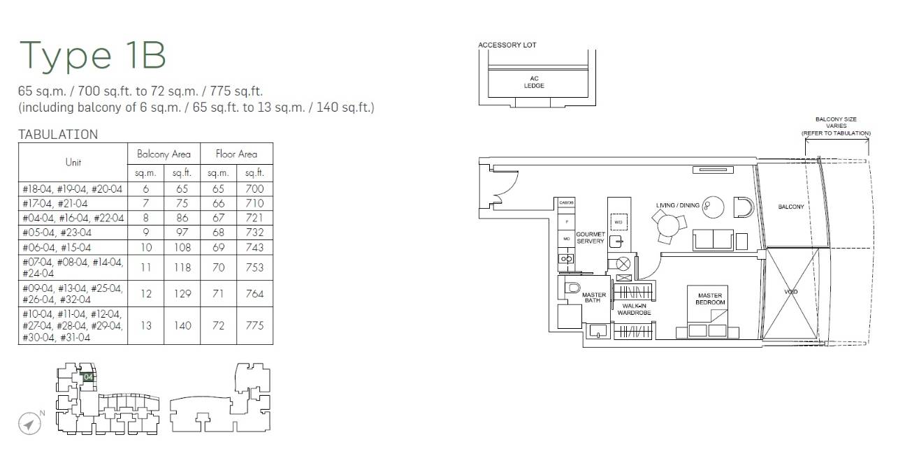 Marina One Residences floor plan