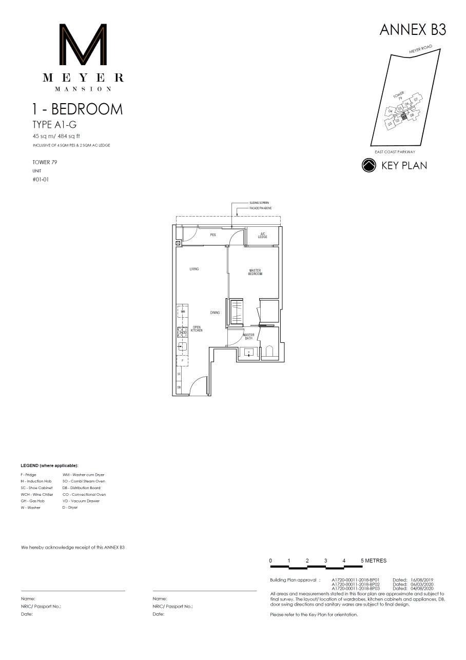 Meyer Mansion A1-G floor plan