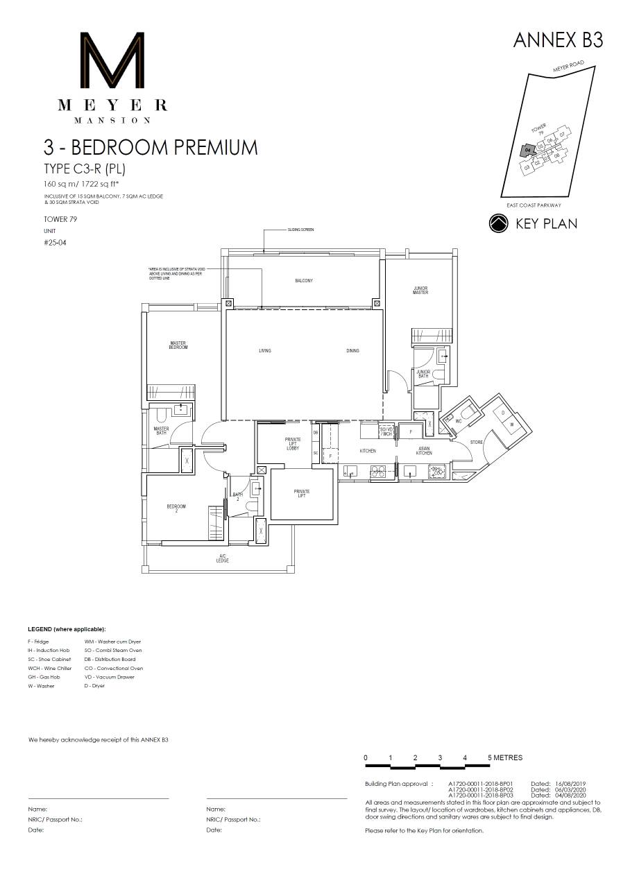 Meyer Mansion C3-R (PL) floor plan