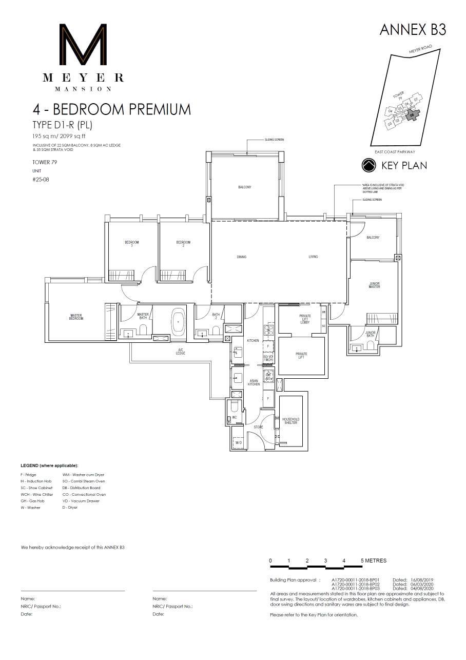 Meyer Mansion D1-R (PL) floor plan
