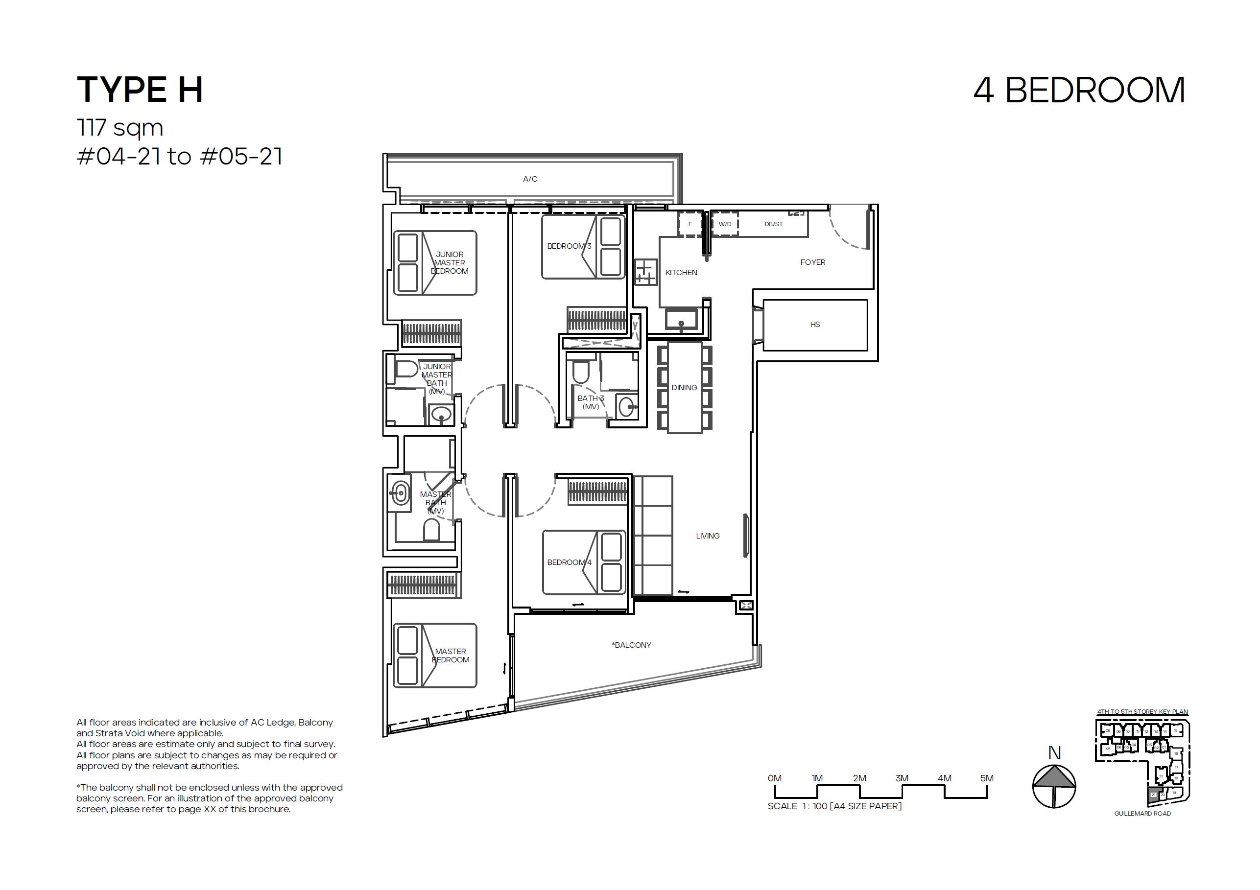 Mori H floor plan