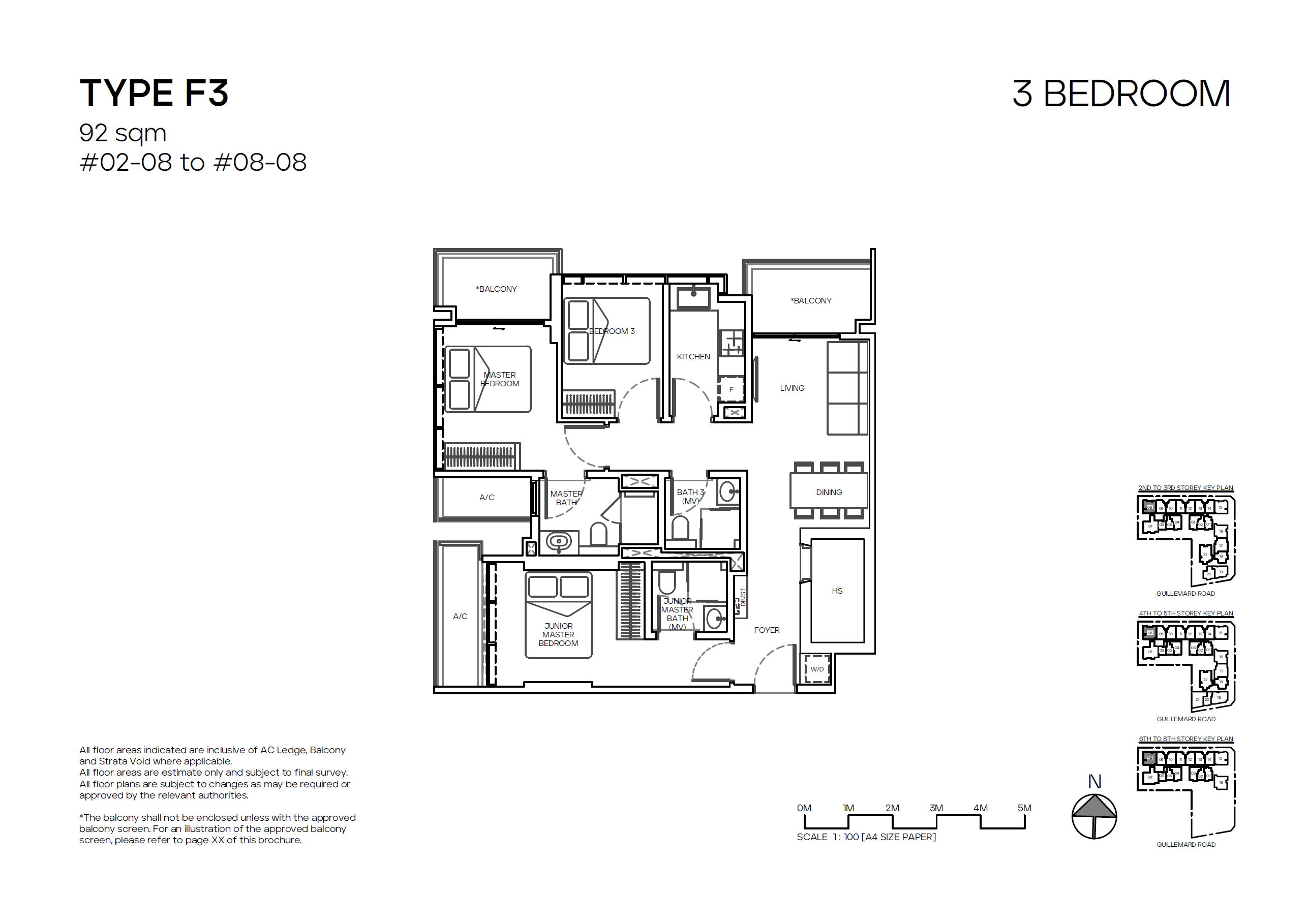 Mori F3 floor plan