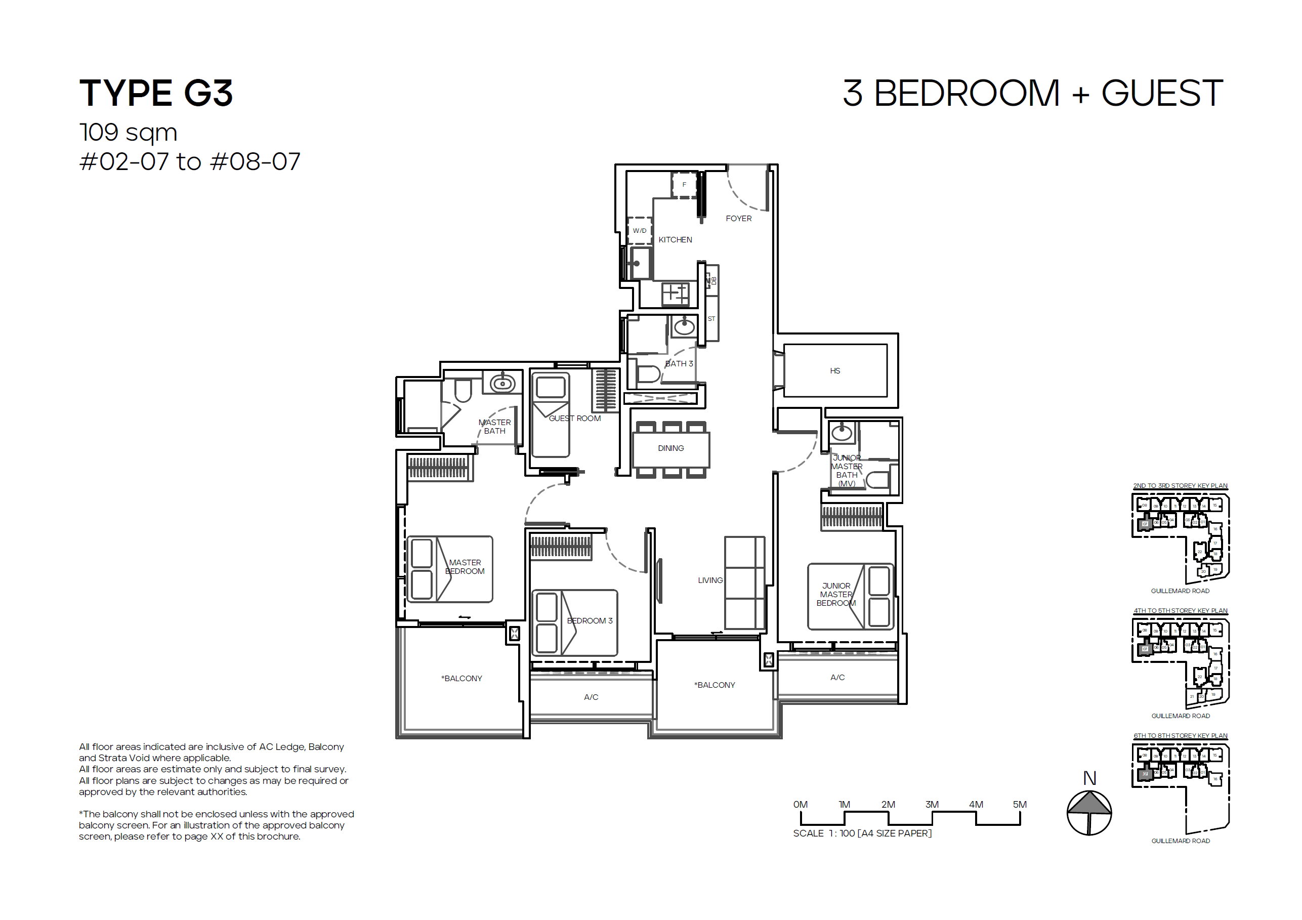 Mori G3 floor plan
