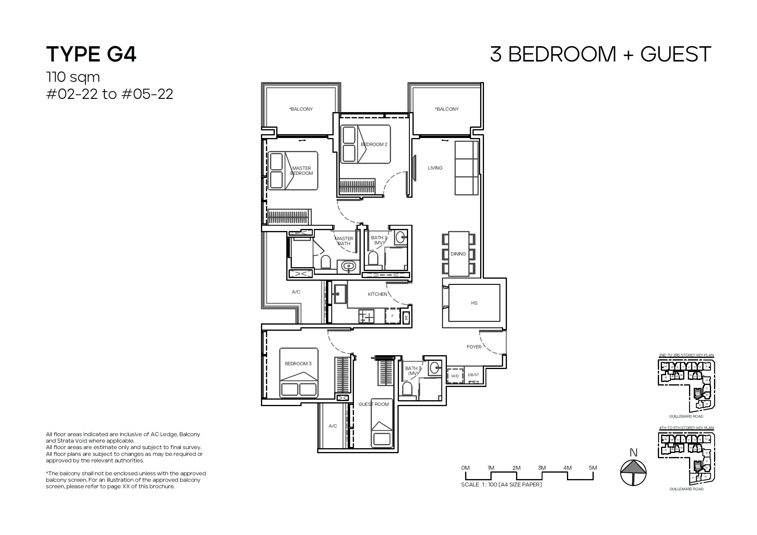 Mori G4 floor plan
