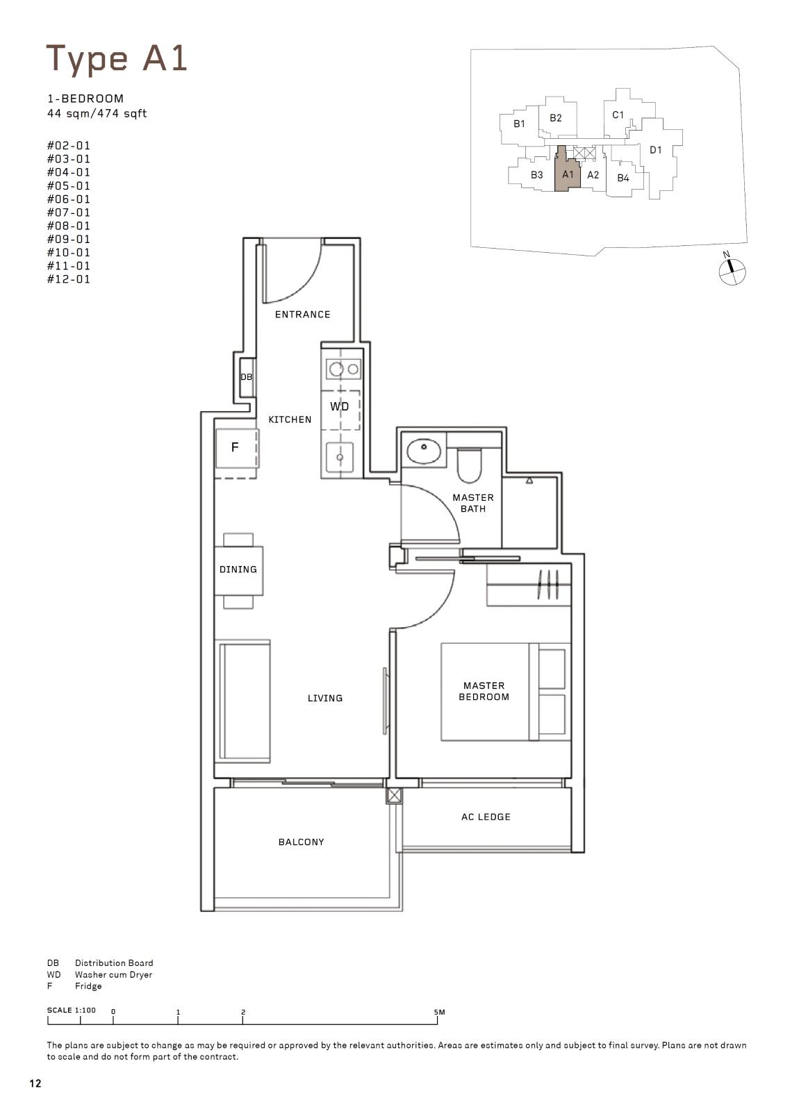 MYRA A1 floor plan