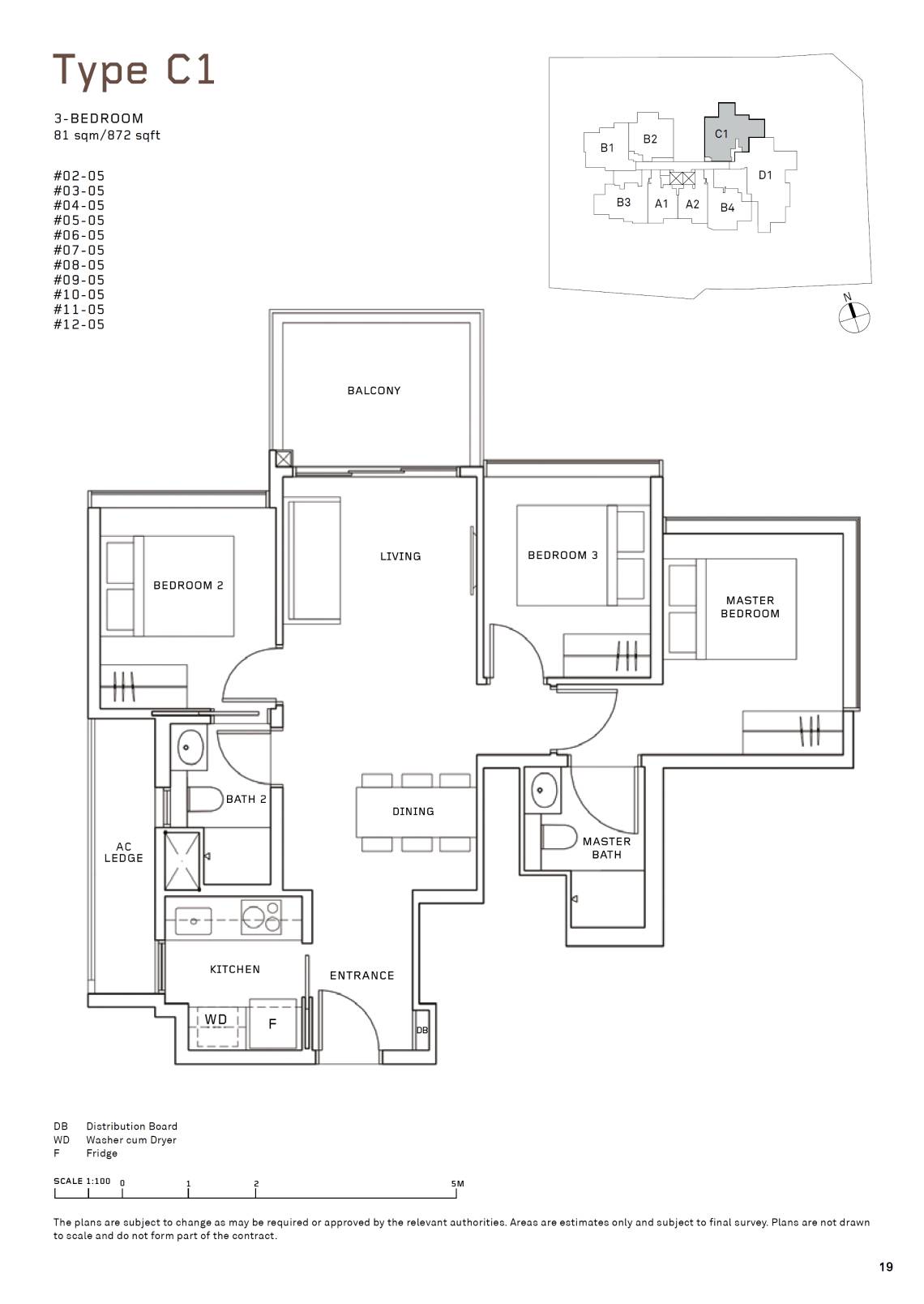 MYRA C1 floor plan