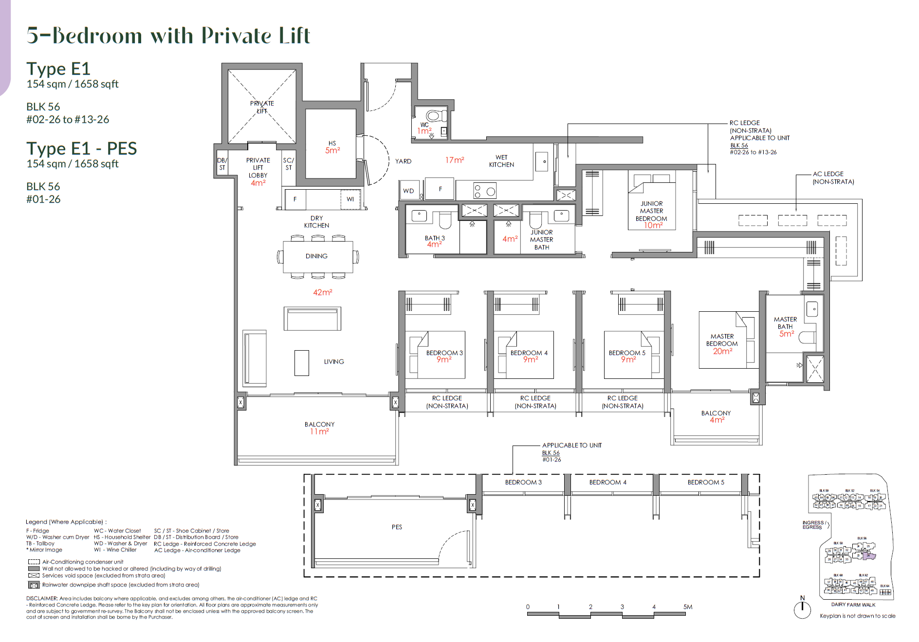 Narra Residences 翠岚轩 floor plan