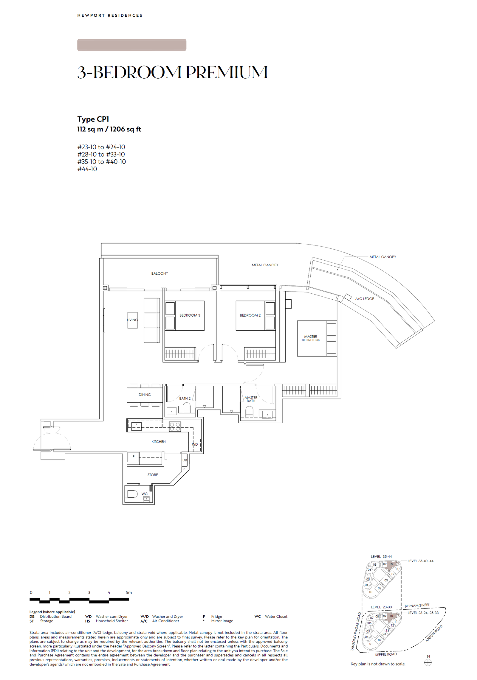 Newport Residences floor plan