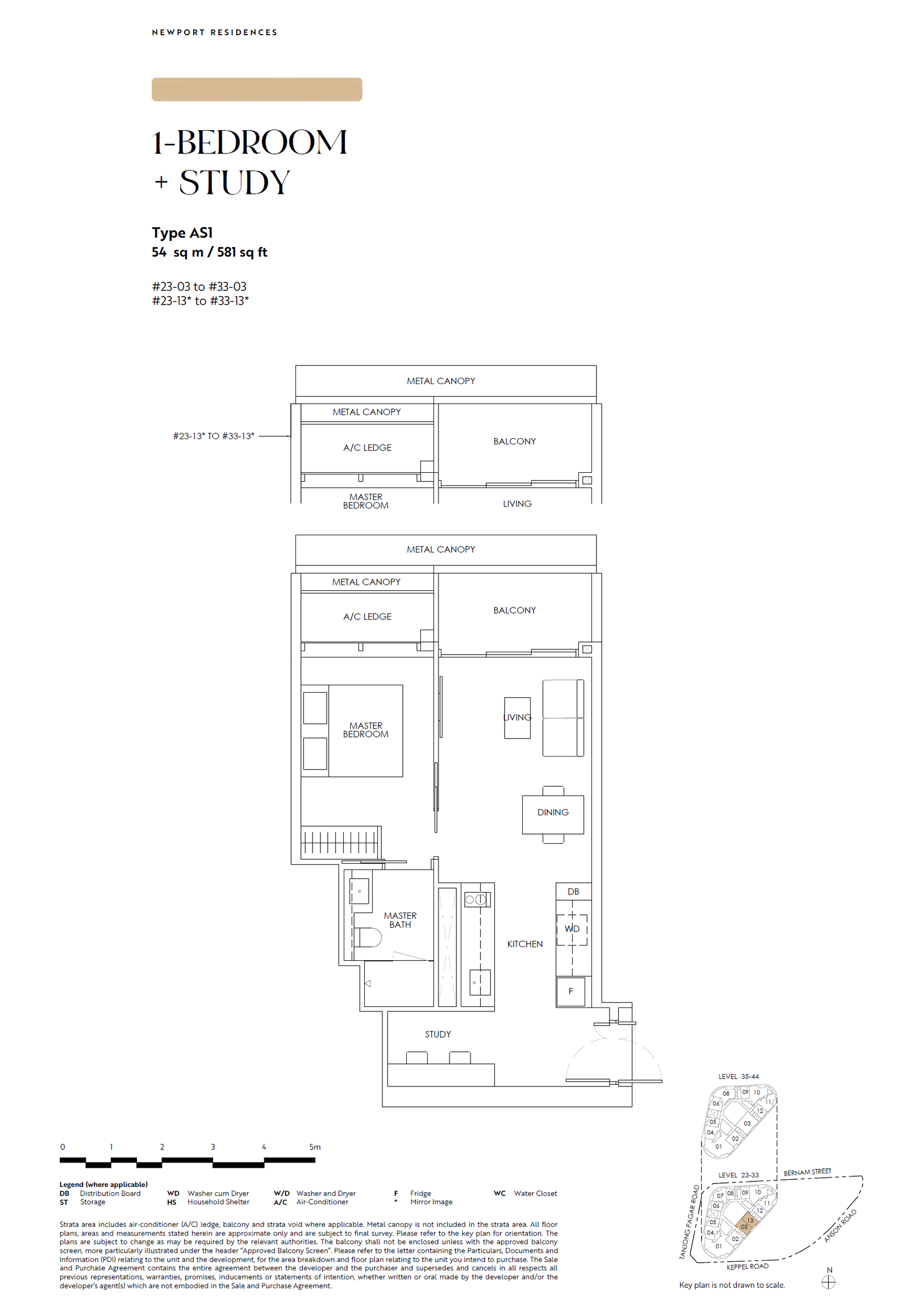 Newport Residences floor plan