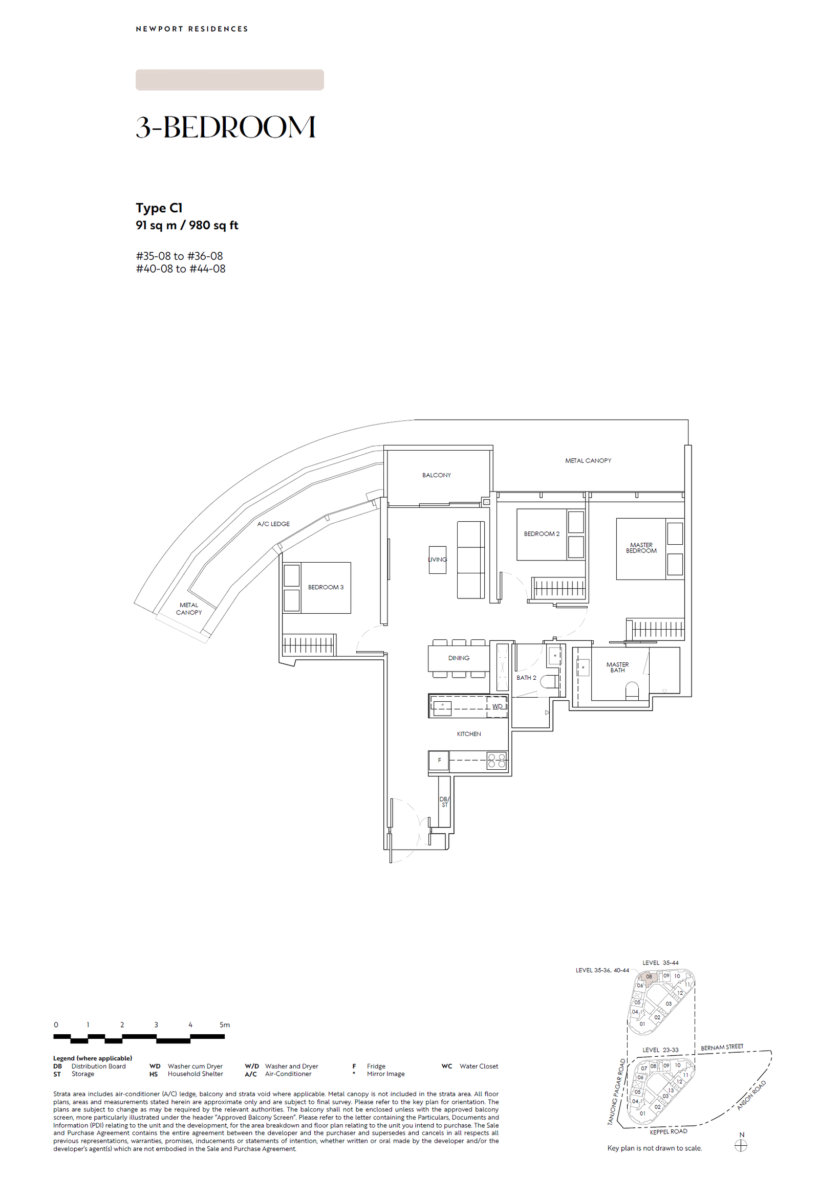 Newport Residences floor plan