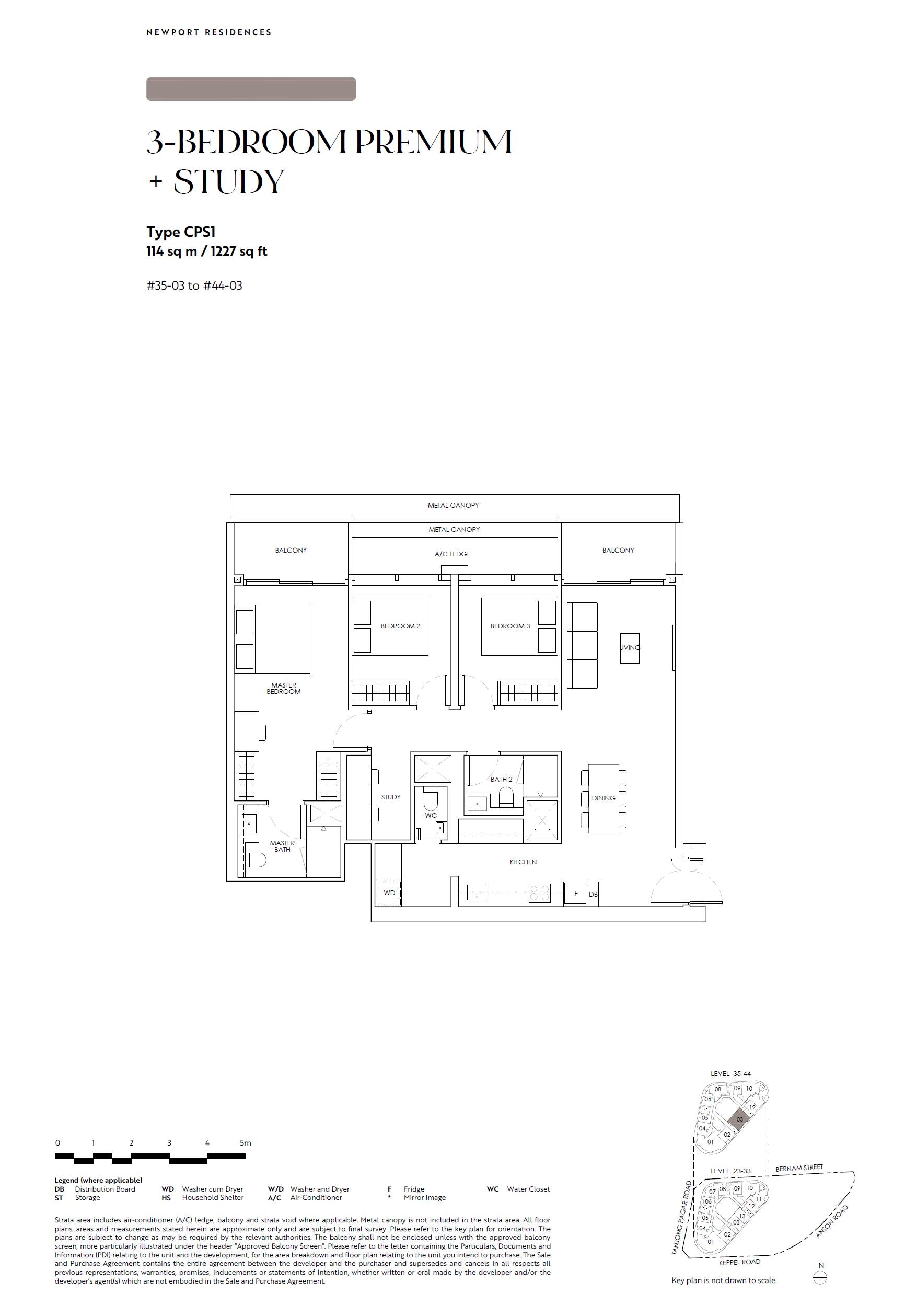Newport Residences floor plan