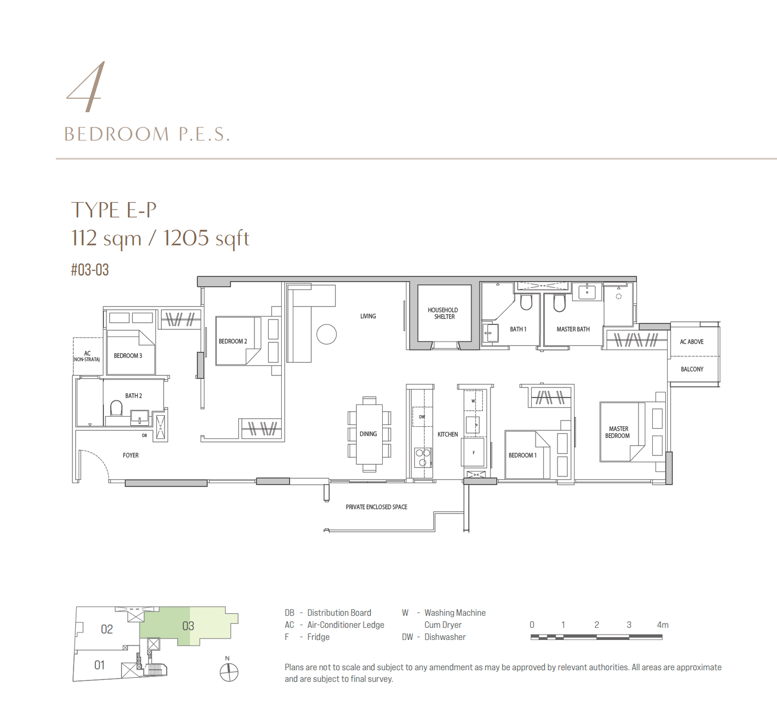 OCHO E-P floor plan