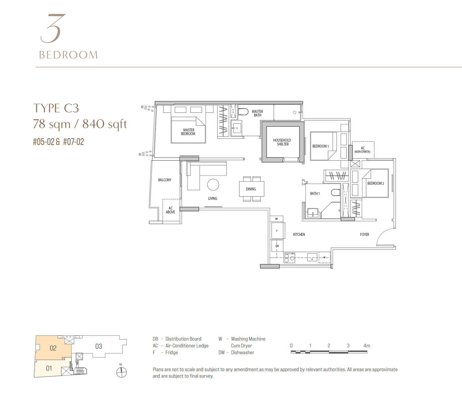 OCHO C3 floor plan