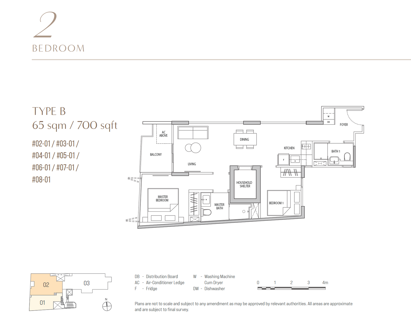OCHO B floor plan