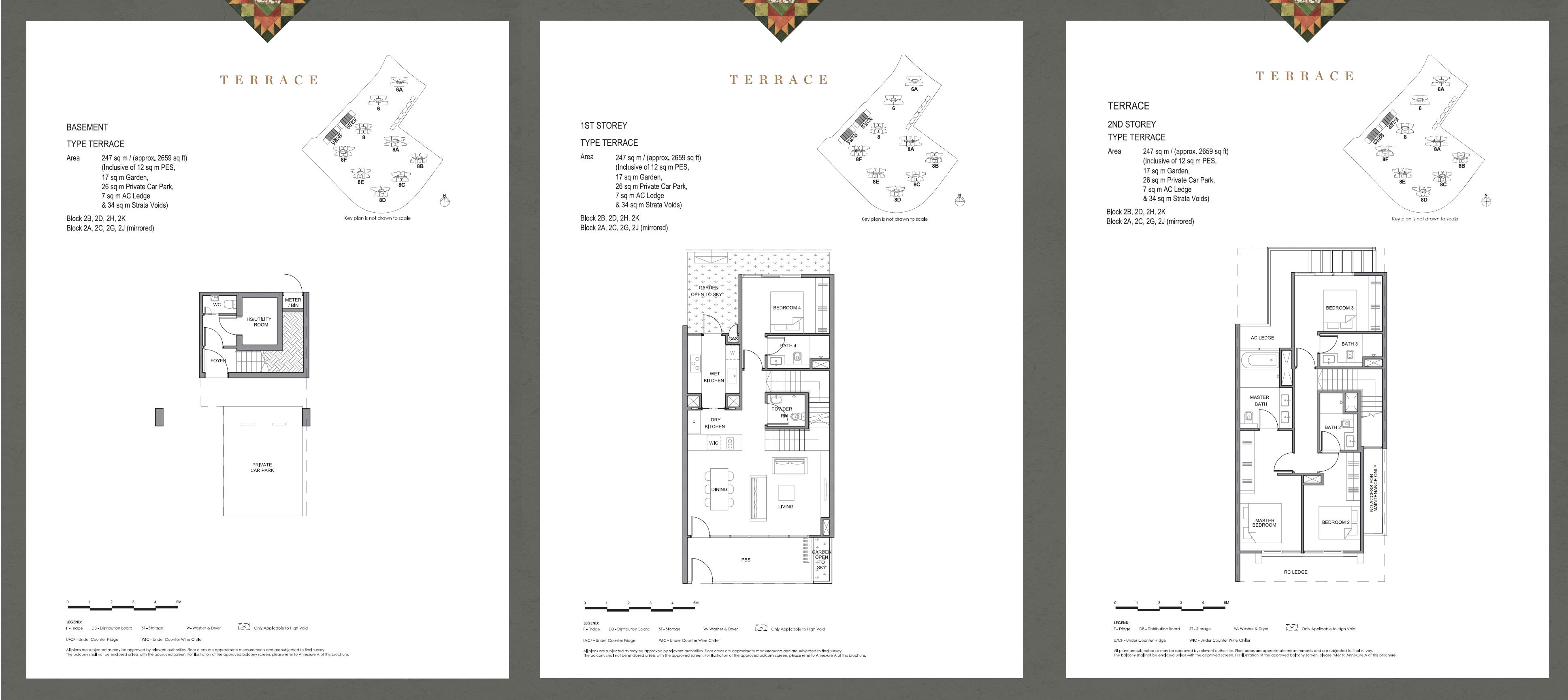 Parc Clematis 锦泰门第 Terrace 户型图