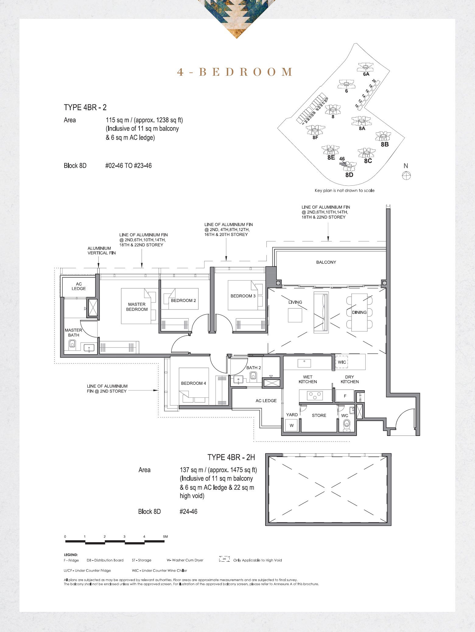 Parc Clematis 锦泰门第 4BR-2 户型图