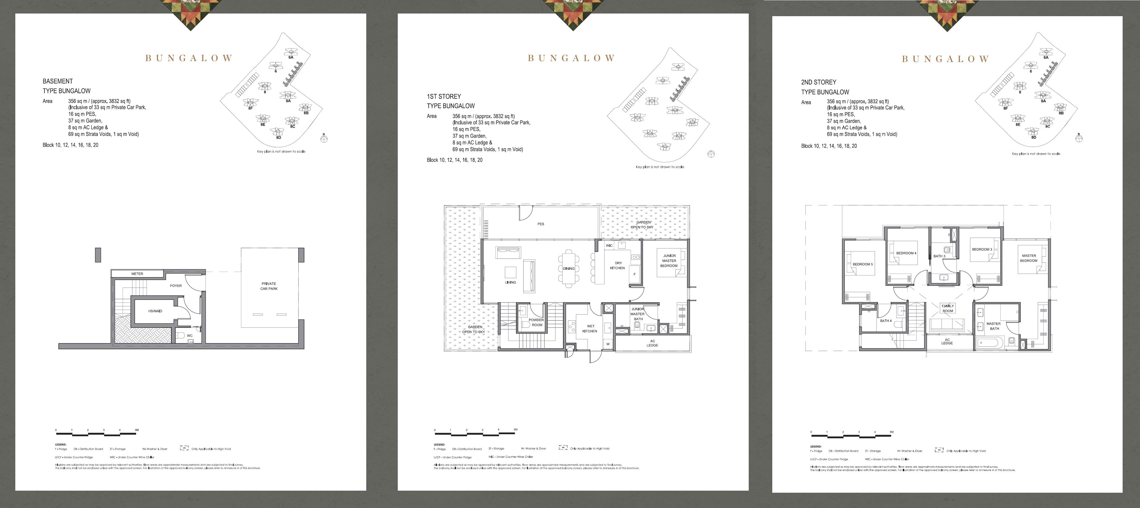 Parc Clematis 锦泰门第 Bungalow 户型图