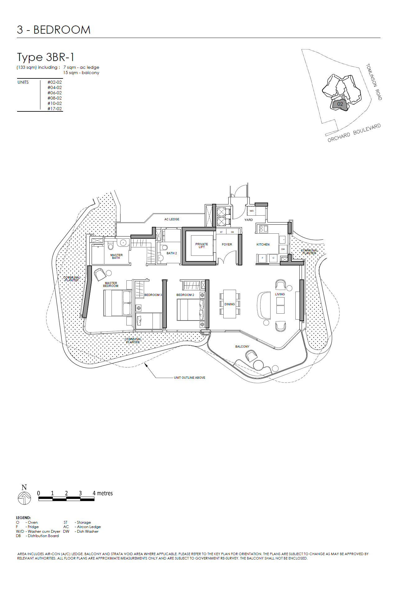 Park Nova 柏皓 3BR-1 户型图