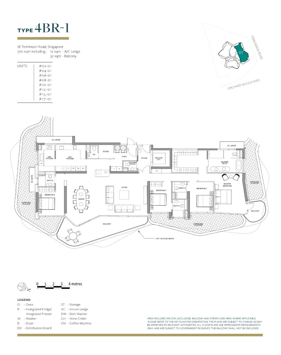 Park Nova 柏皓 4BR-1 户型图