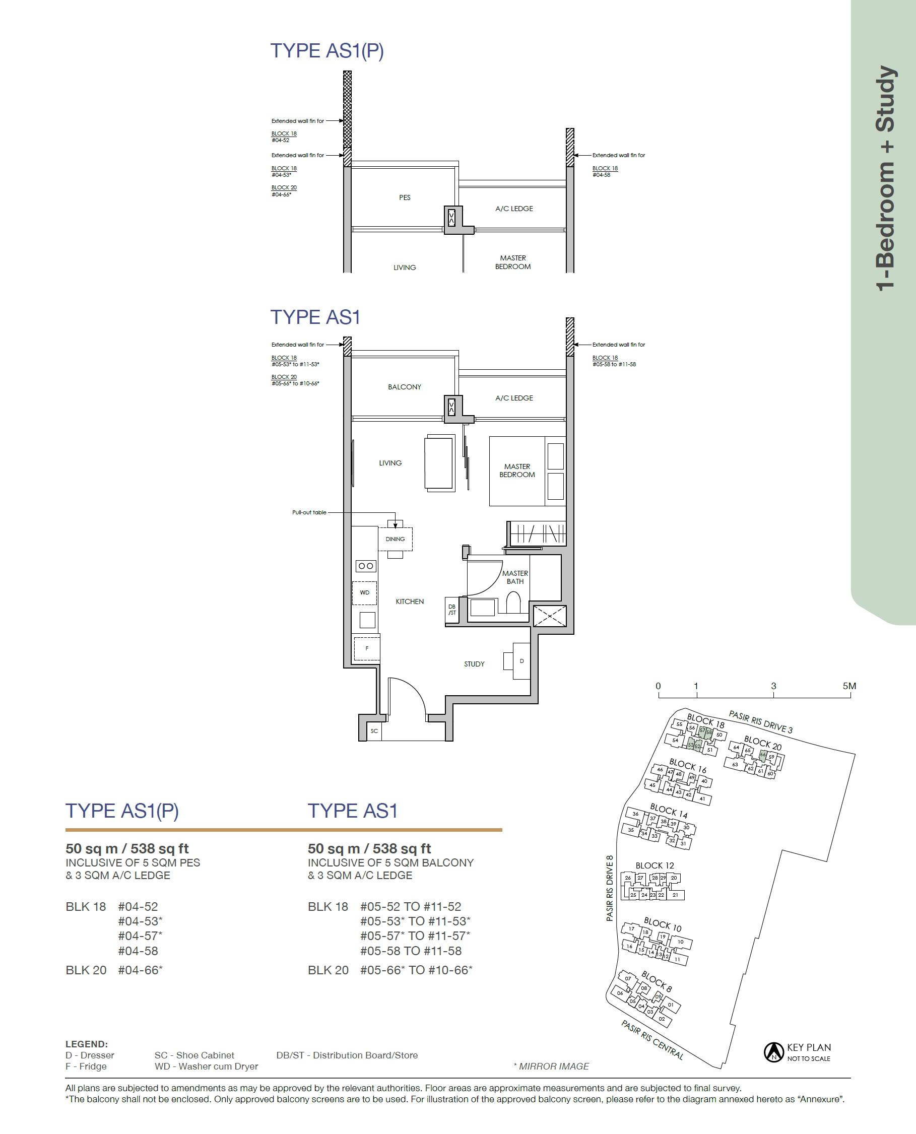 Pasir Ris 8 AS1 floor plan