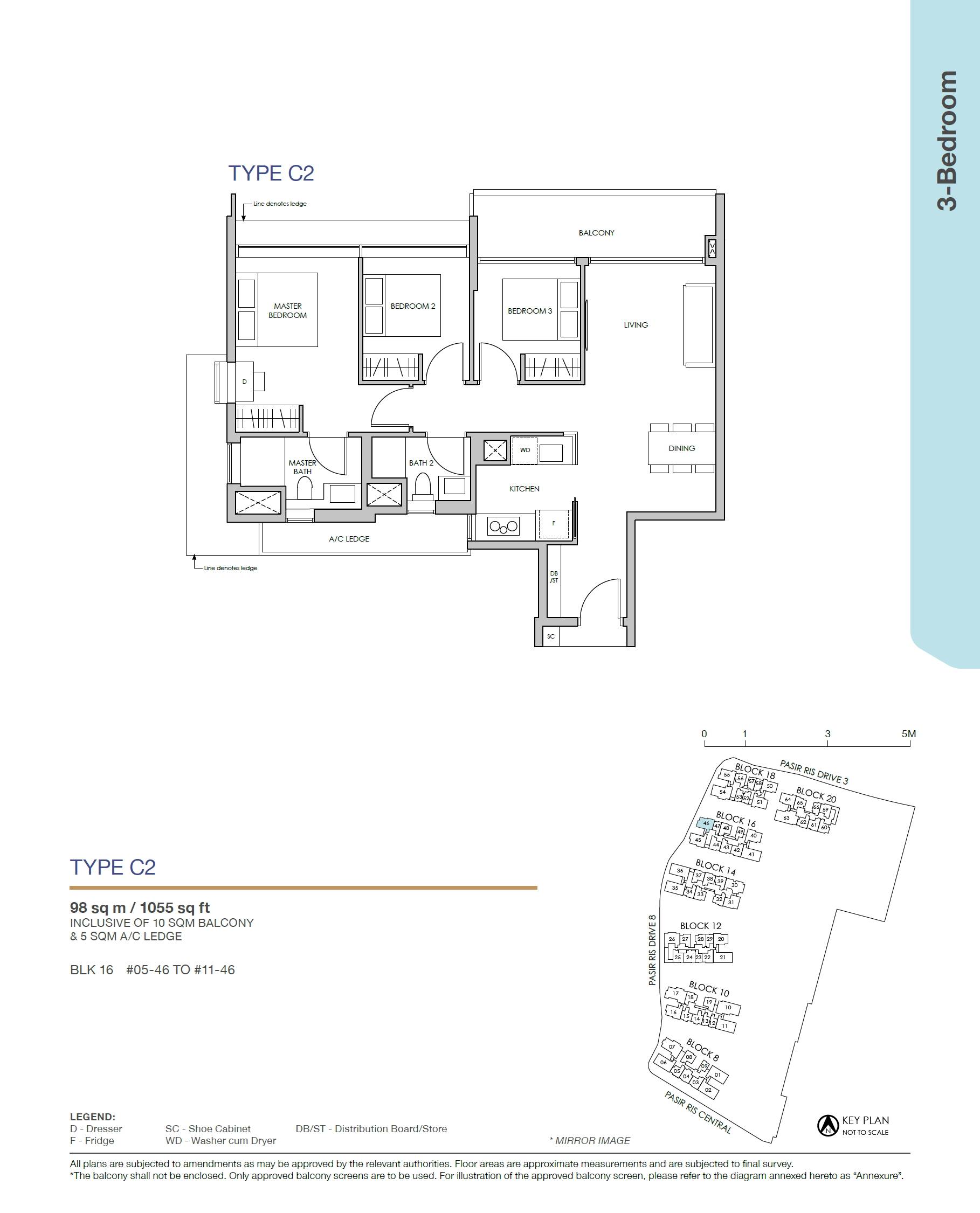 Pasir Ris 8 C2 floor plan