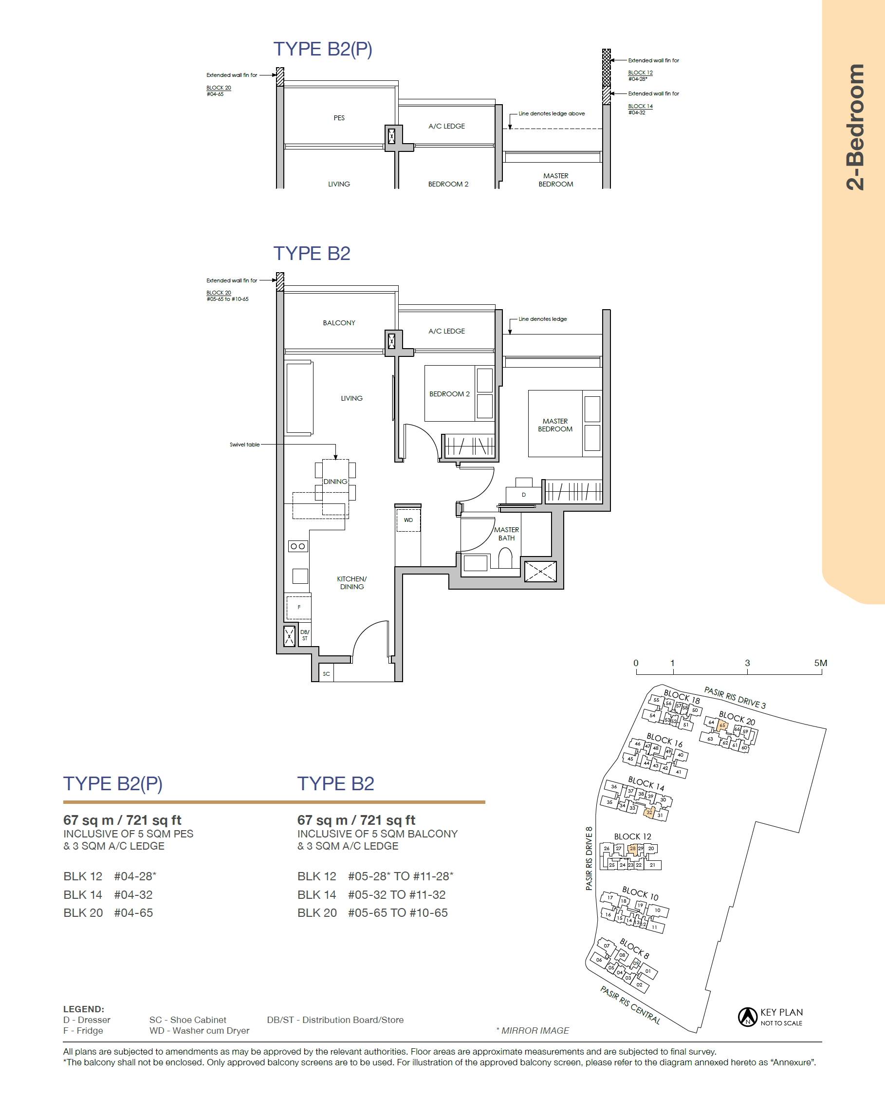 Pasir Ris 8 B2(P) floor plan