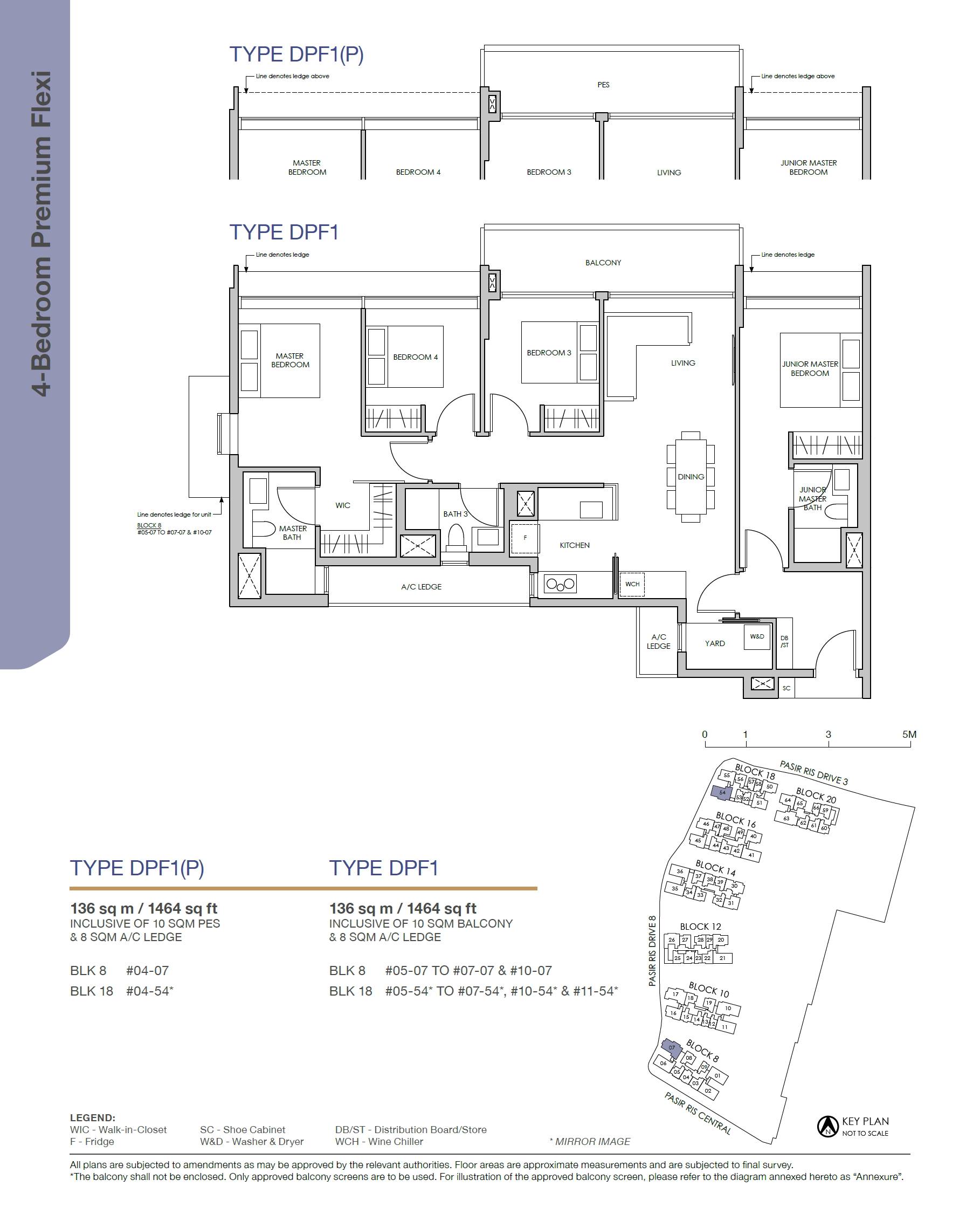 Pasir Ris 8 DPF1 floor plan