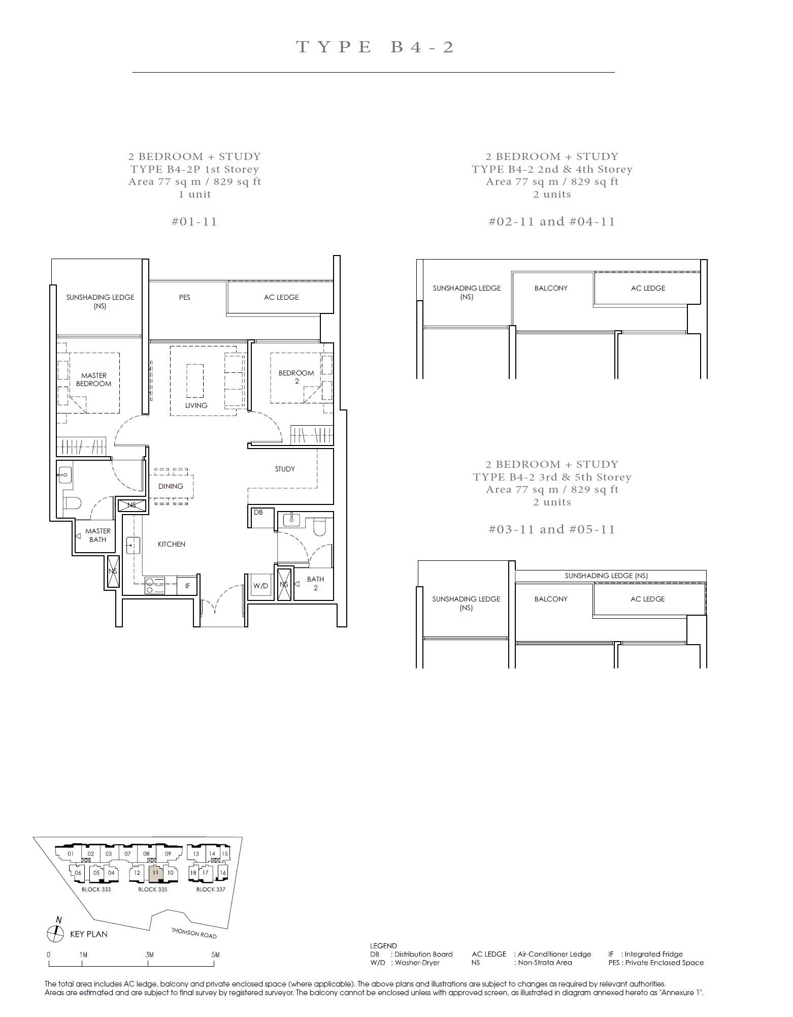 Peak Residence floor plan