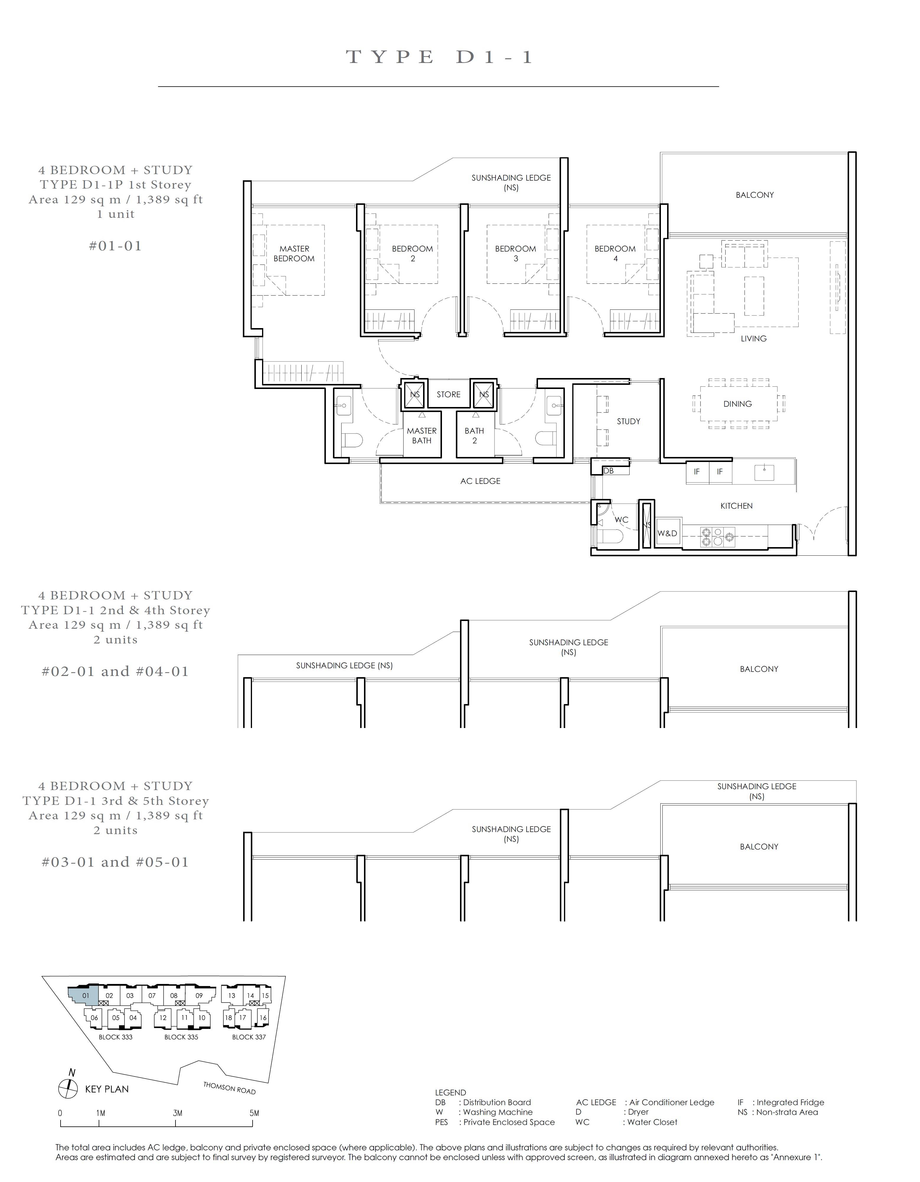Peak Residence floor plan