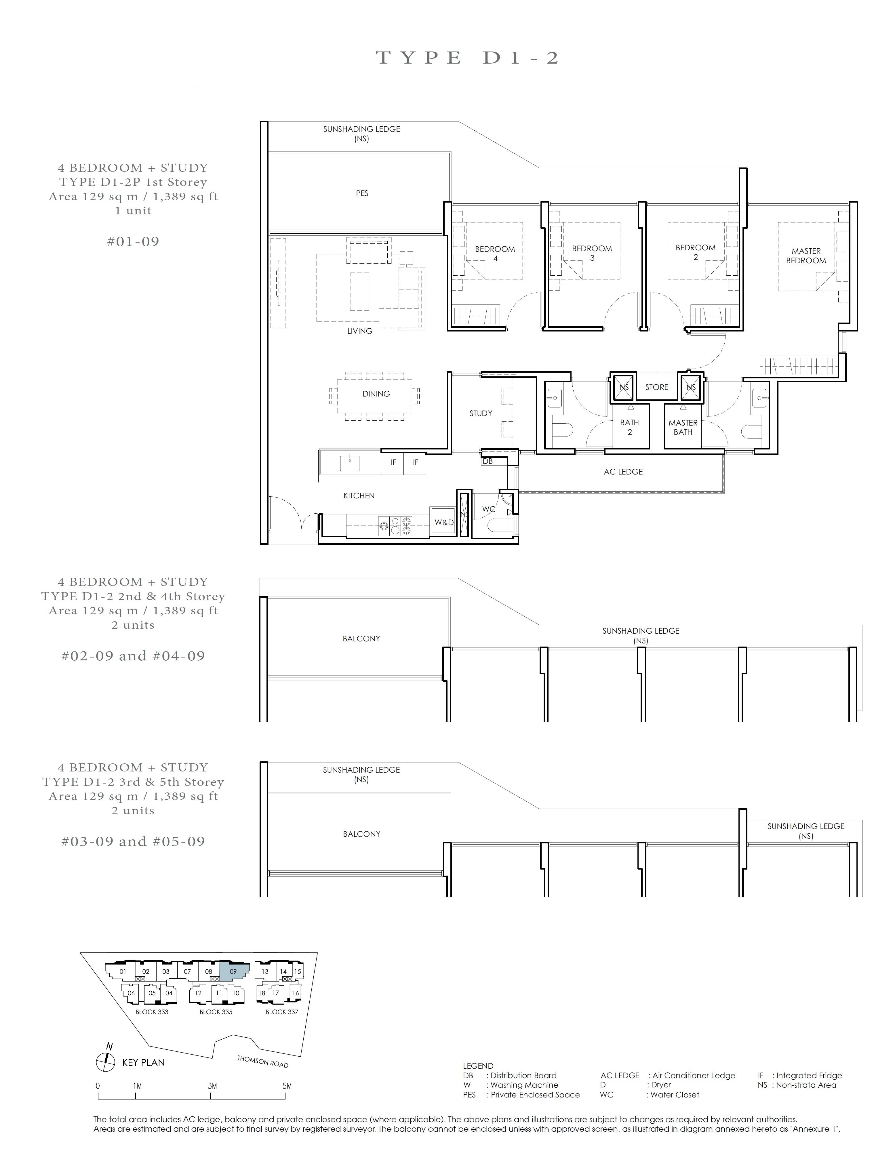 Peak Residence floor plan