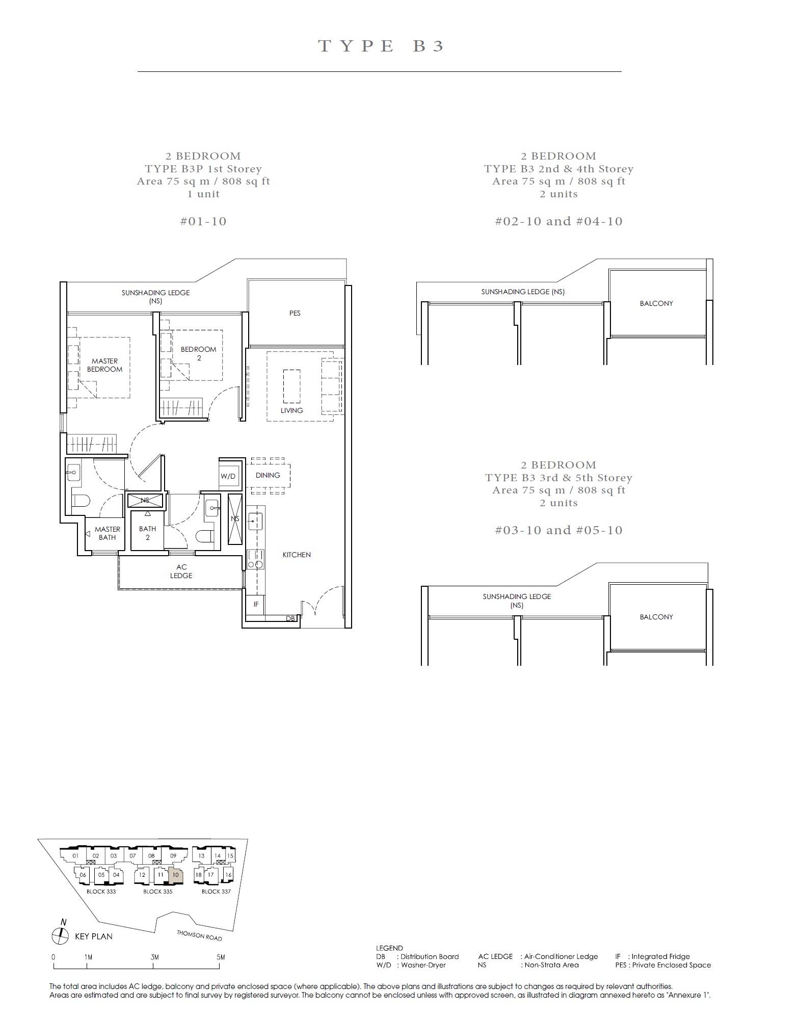 Peak Residence floor plan