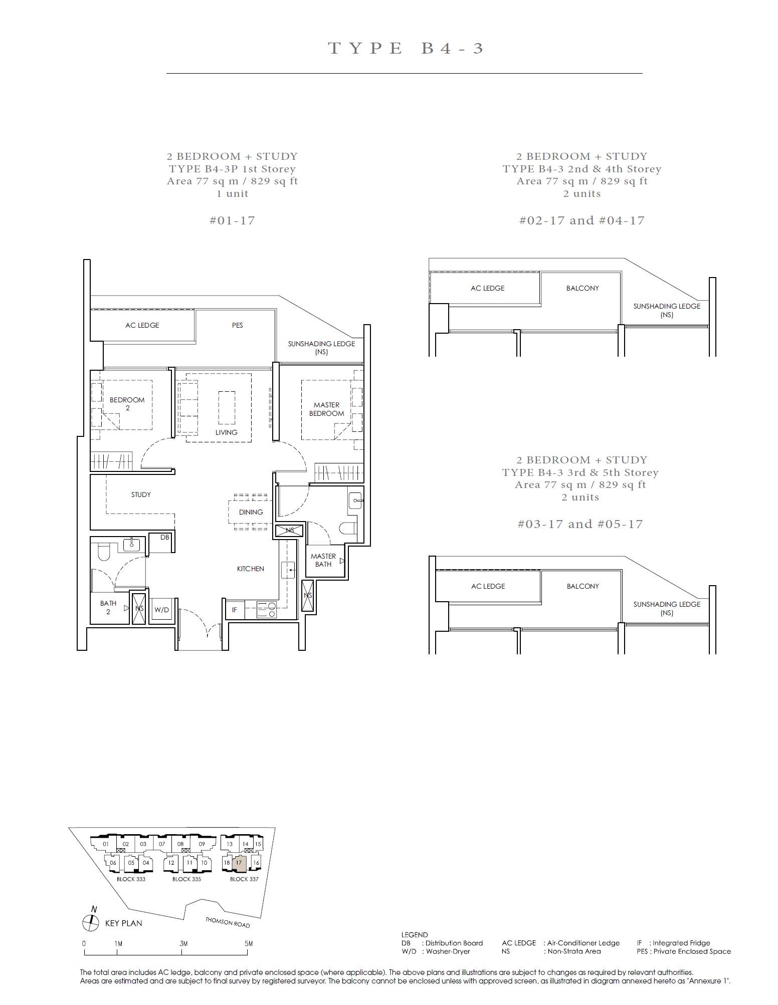 Peak Residence floor plan