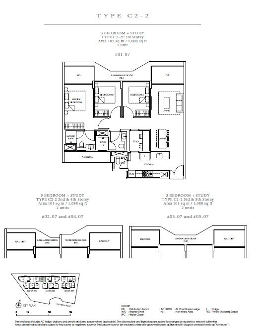 Peak Residence floor plan