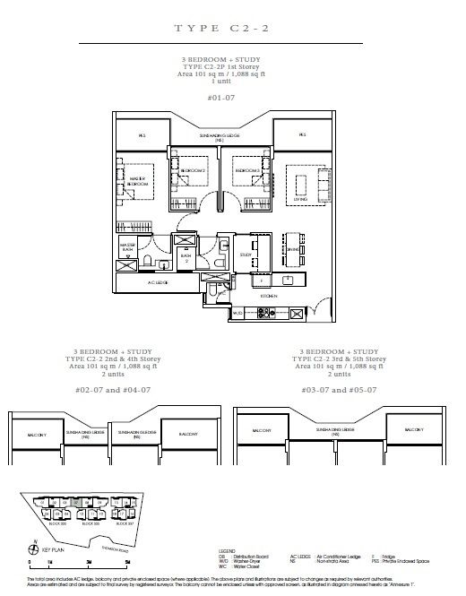 Peak Residence floor plan