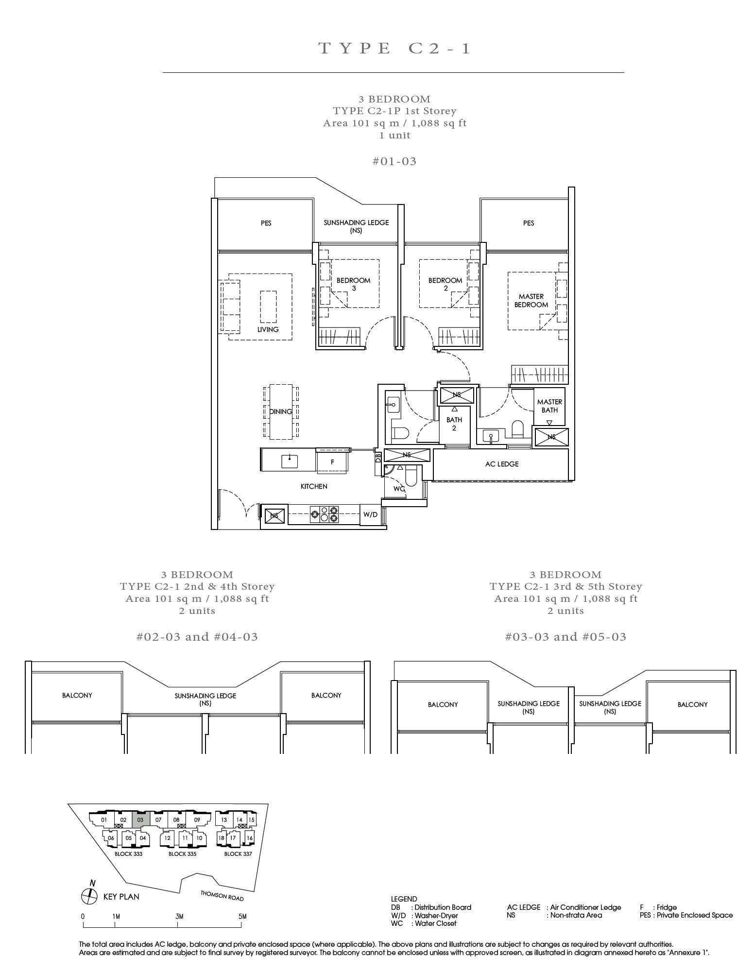 Peak Residence floor plan
