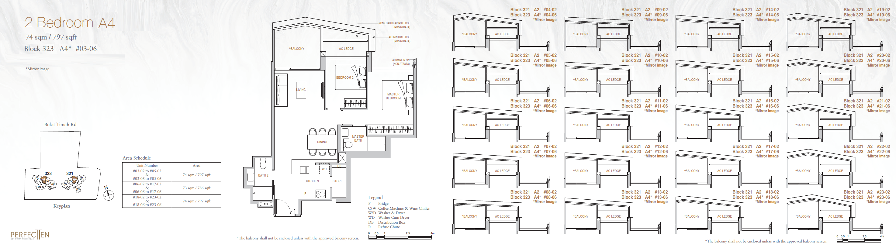 Perfect Ten A4 floor plan