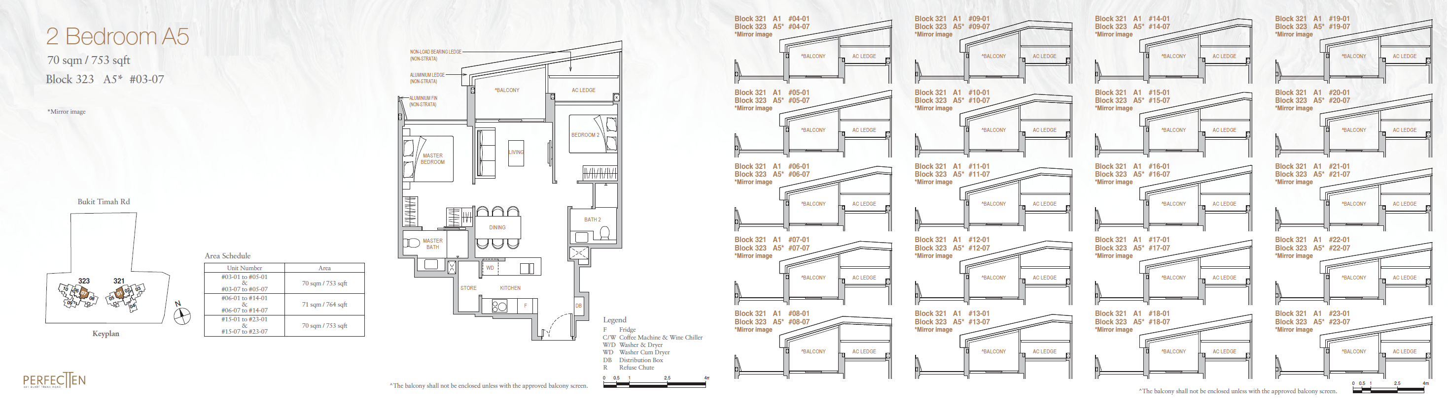 Perfect Ten A5 floor plan
