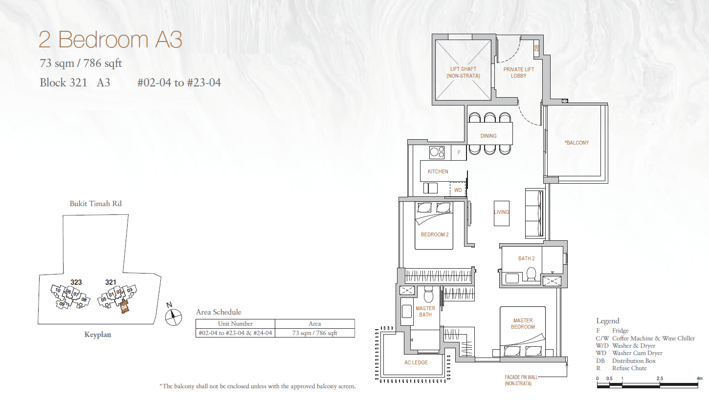 Perfect Ten A3 floor plan