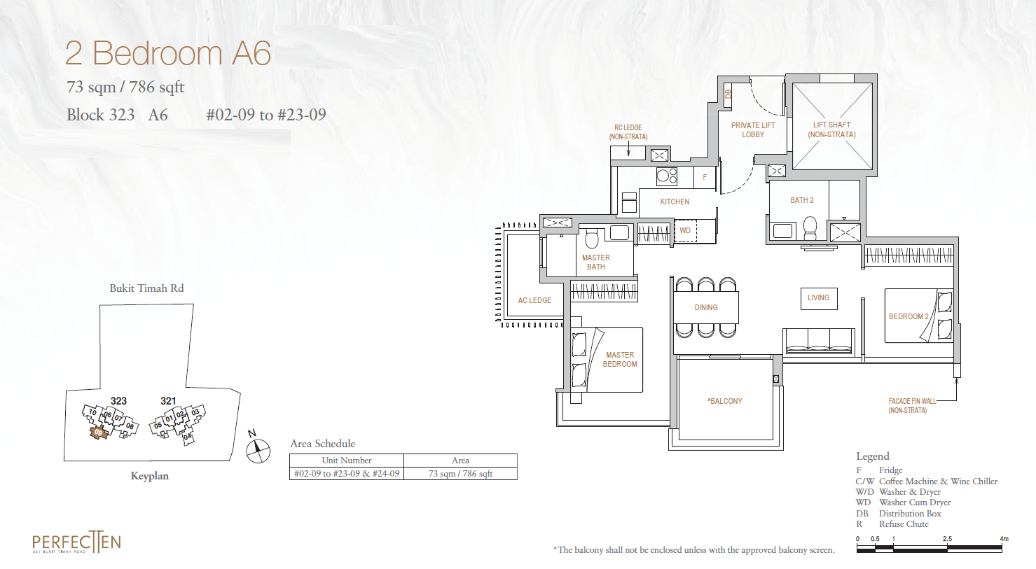 Perfect Ten A6 floor plan
