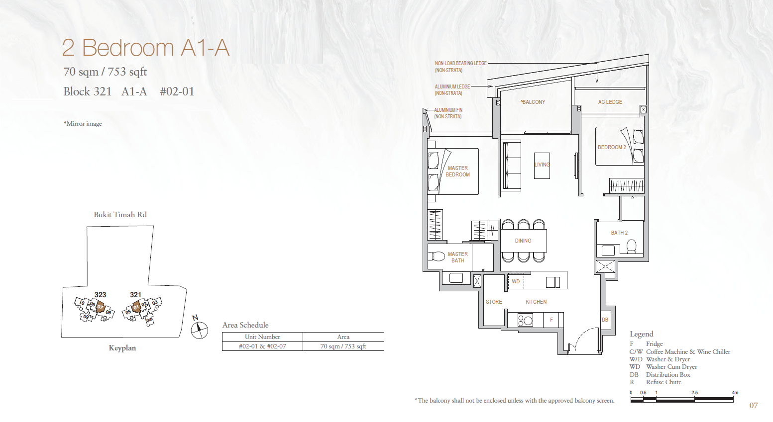 Perfect Ten A1-A floor plan