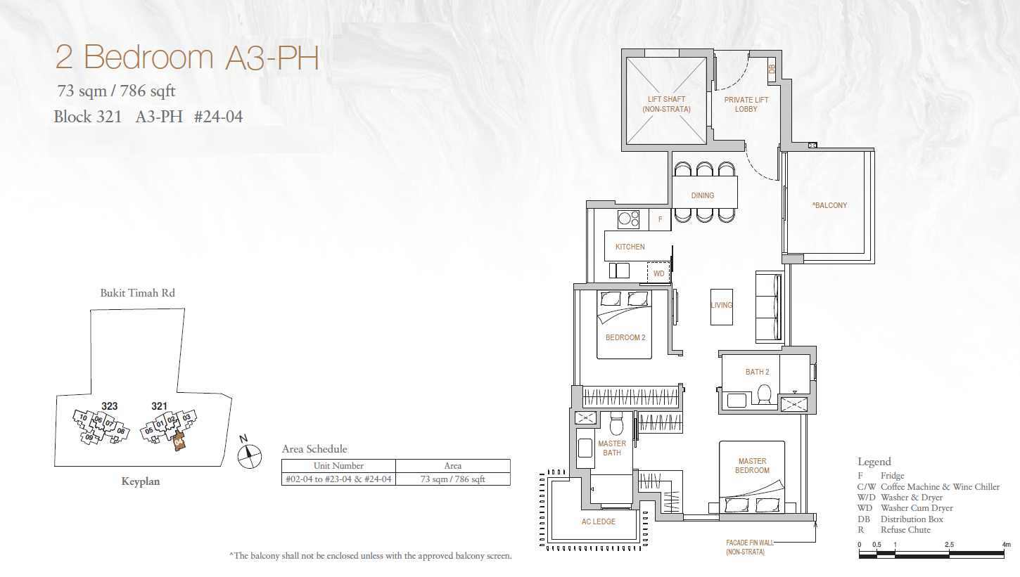 Perfect Ten A3-PH floor plan
