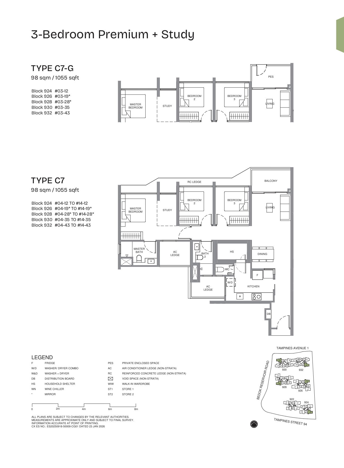 Pinery Residences floor plan