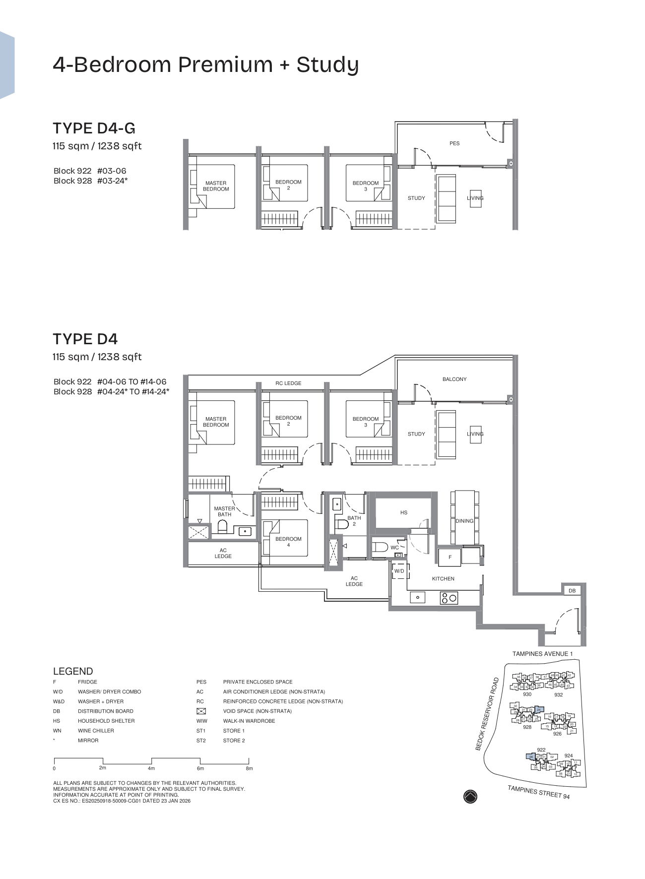 Pinery Residences floor plan