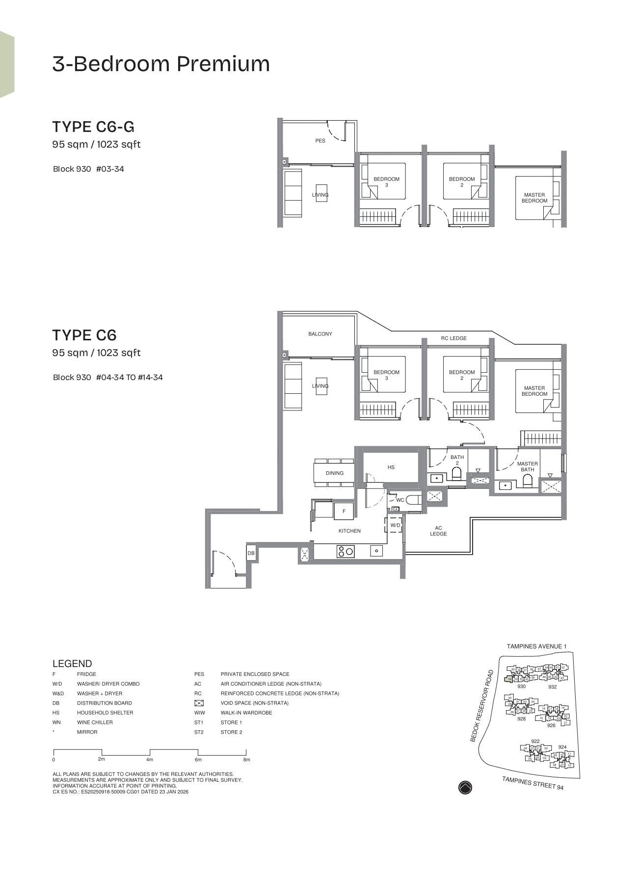Pinery Residences floor plan
