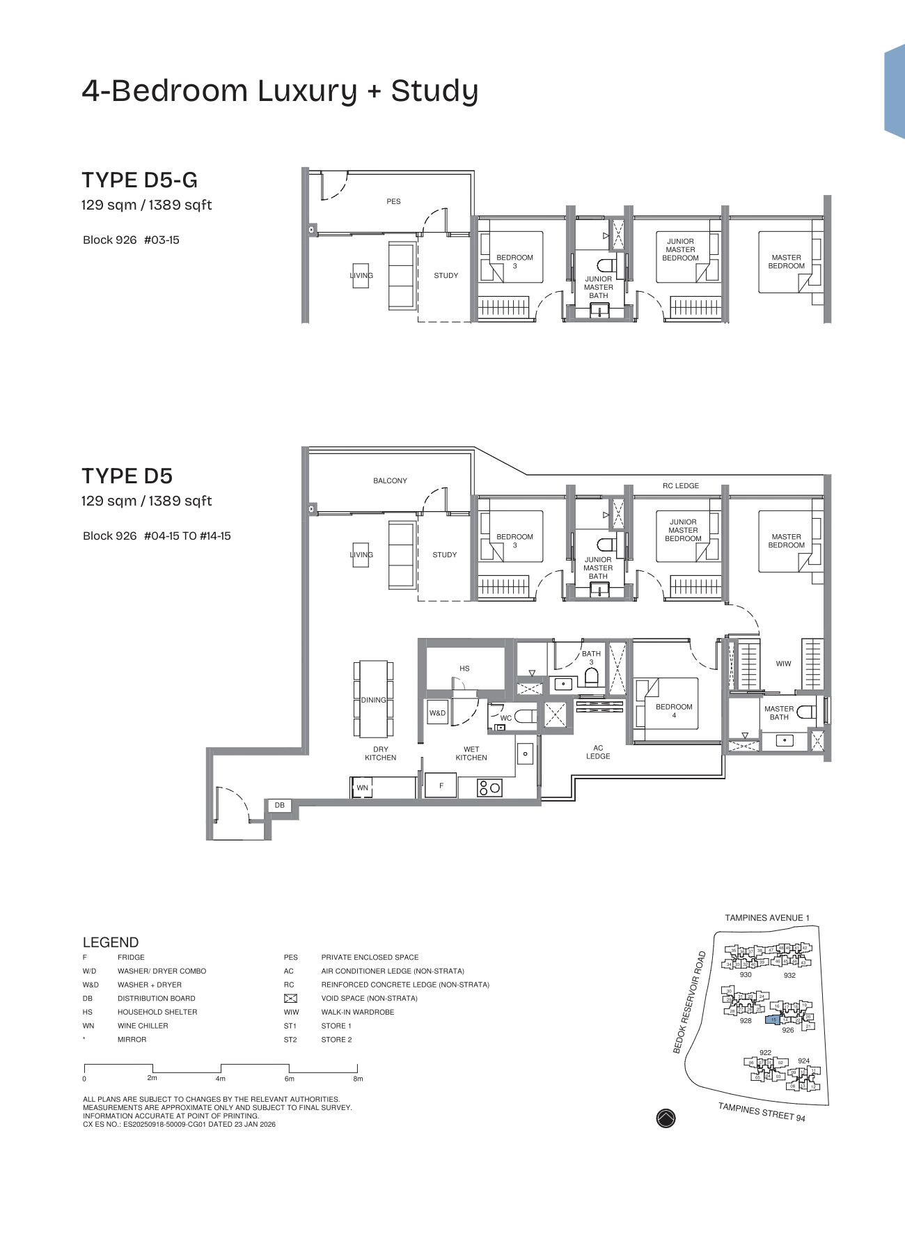 Pinery Residences floor plan