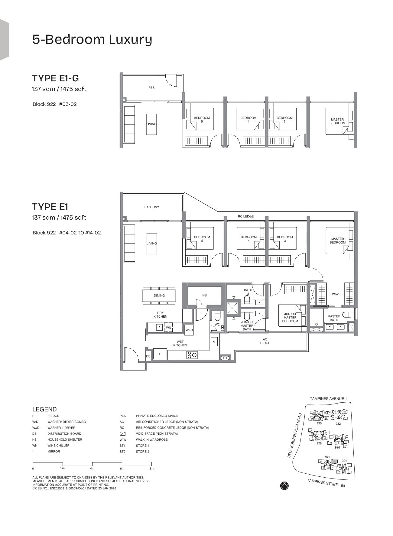 Pinery Residences floor plan