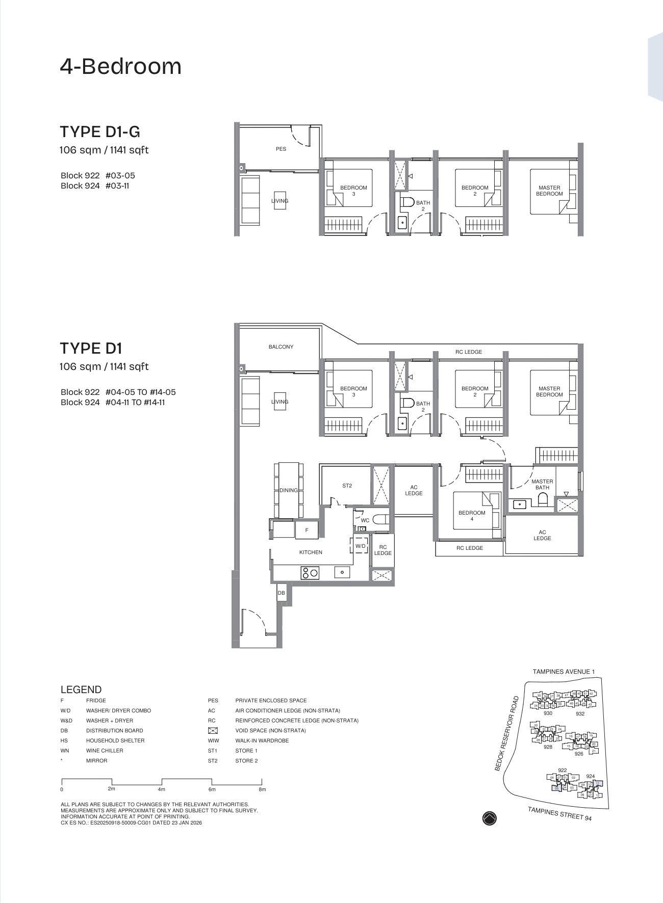 Pinery Residences floor plan