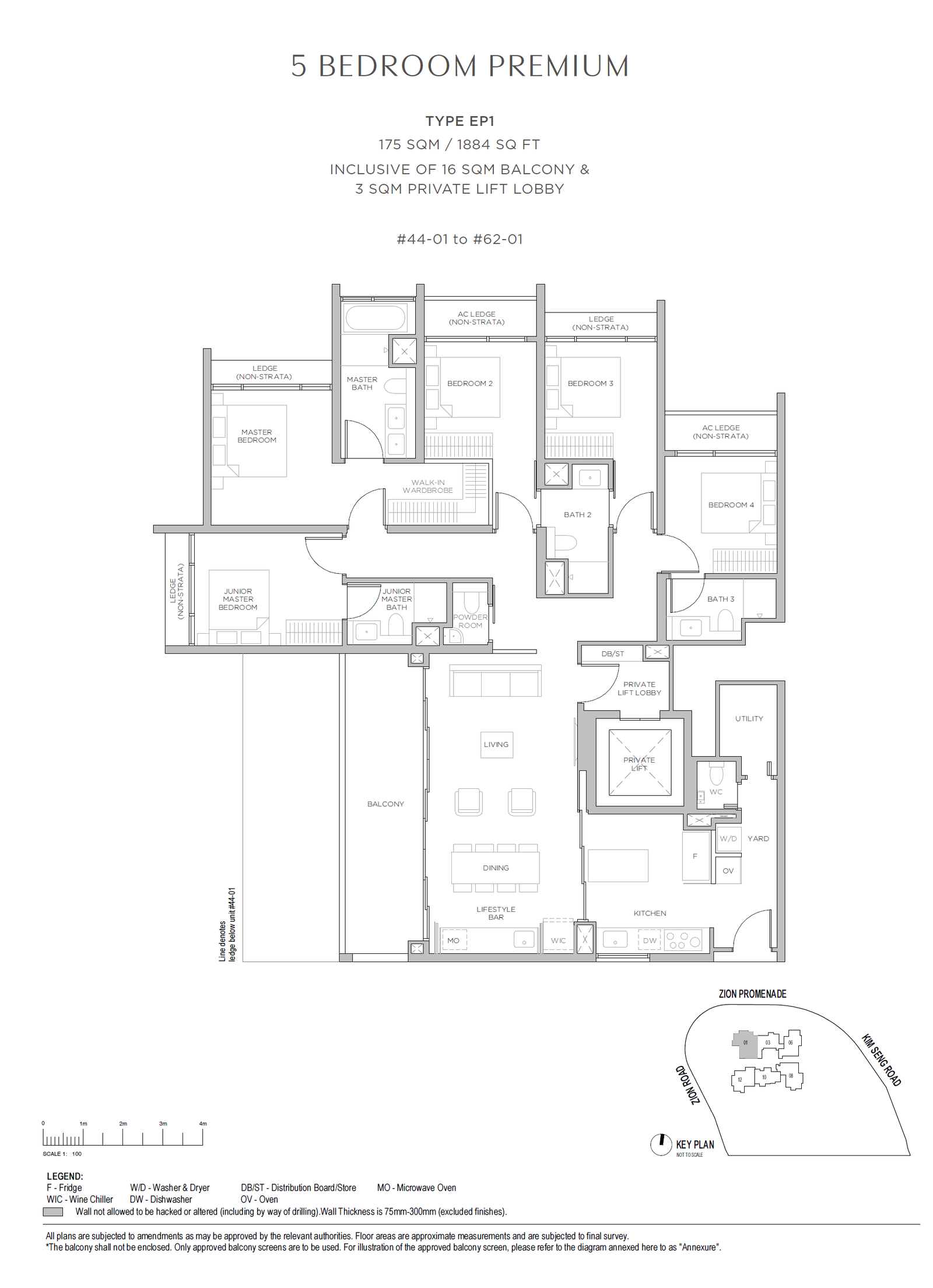 Promenade Peak floor plan